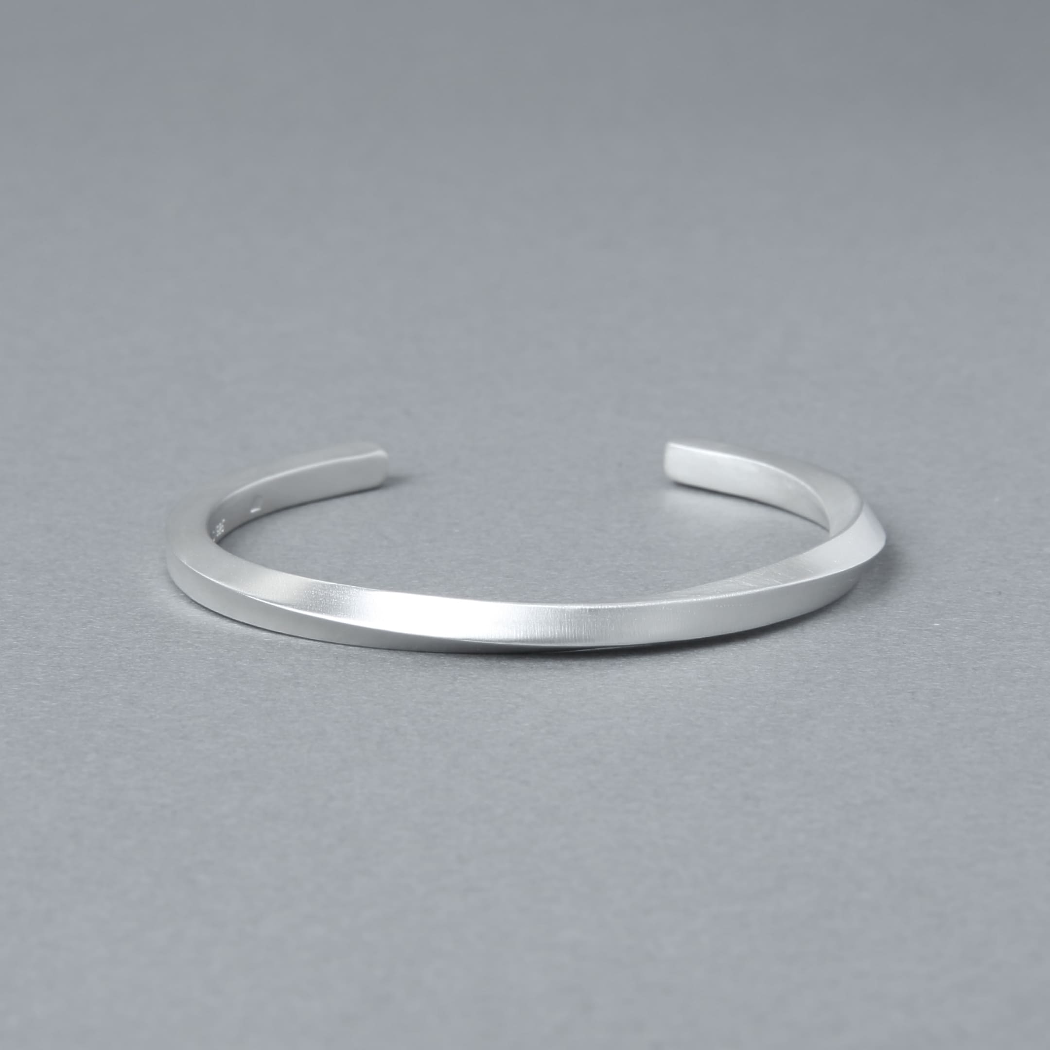Silver 925 Bangle | Width 4mm | 21-B-001