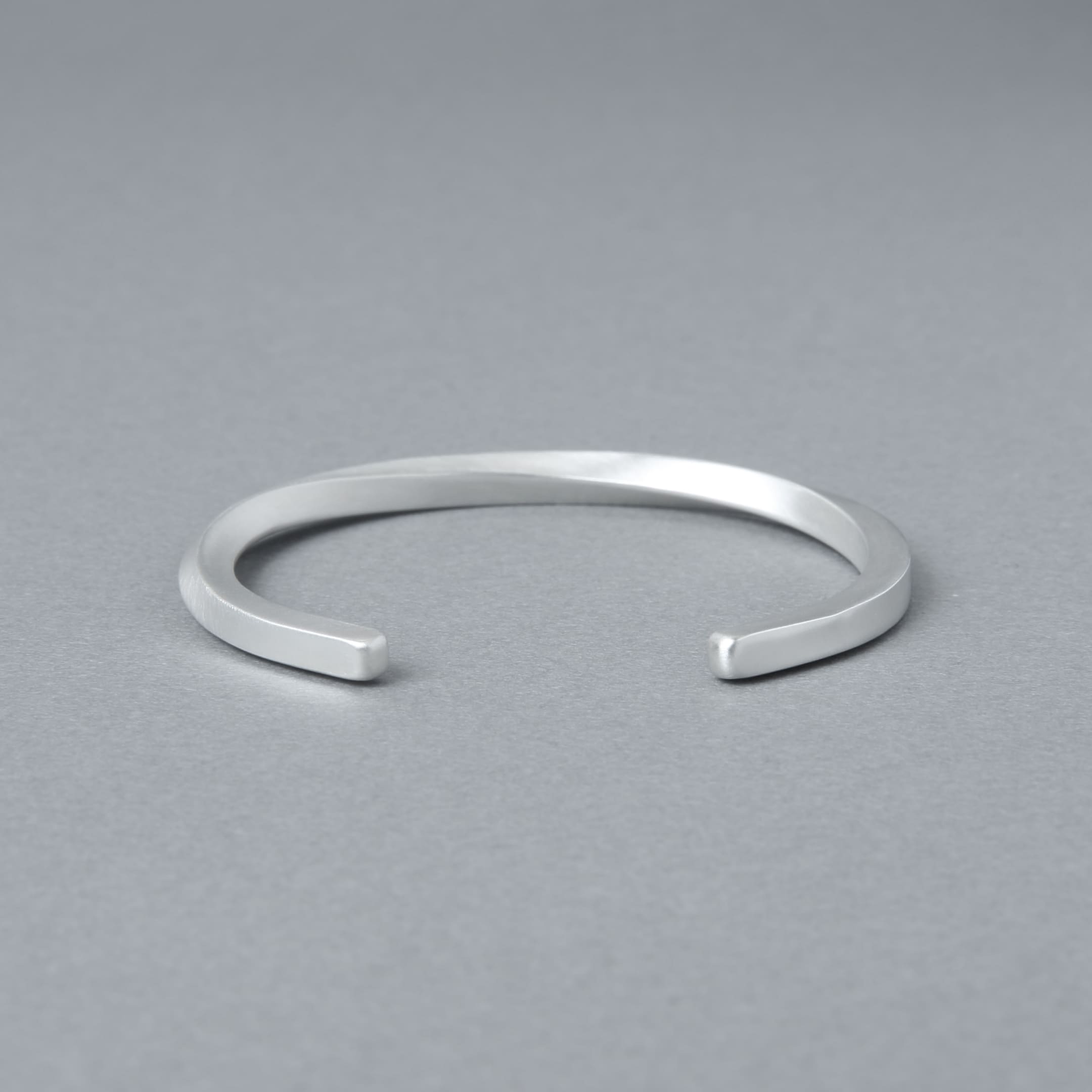 Silver 925 Bangle | Width 4mm | 21-B-001