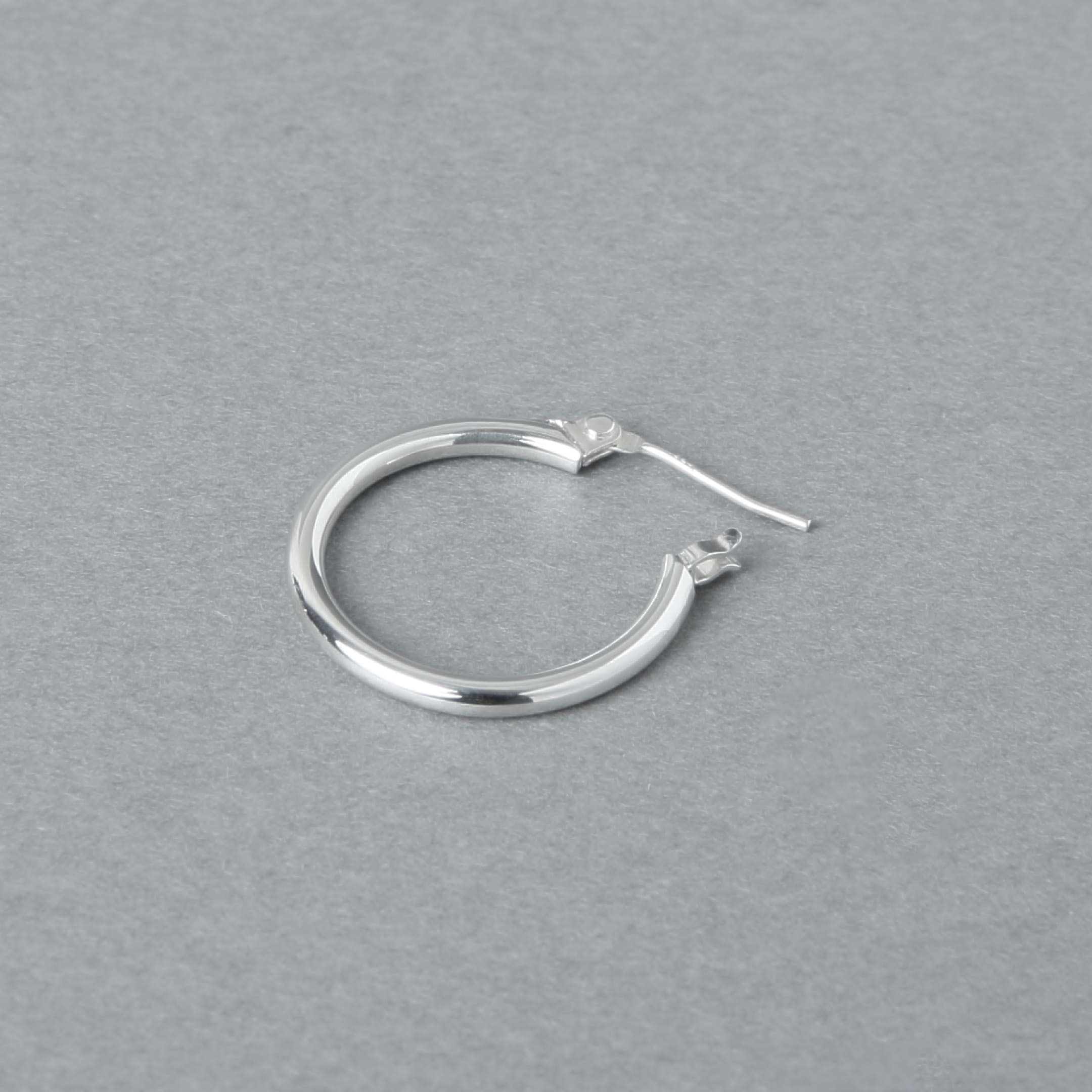 シルバー925 フープピアス | 25-E-027