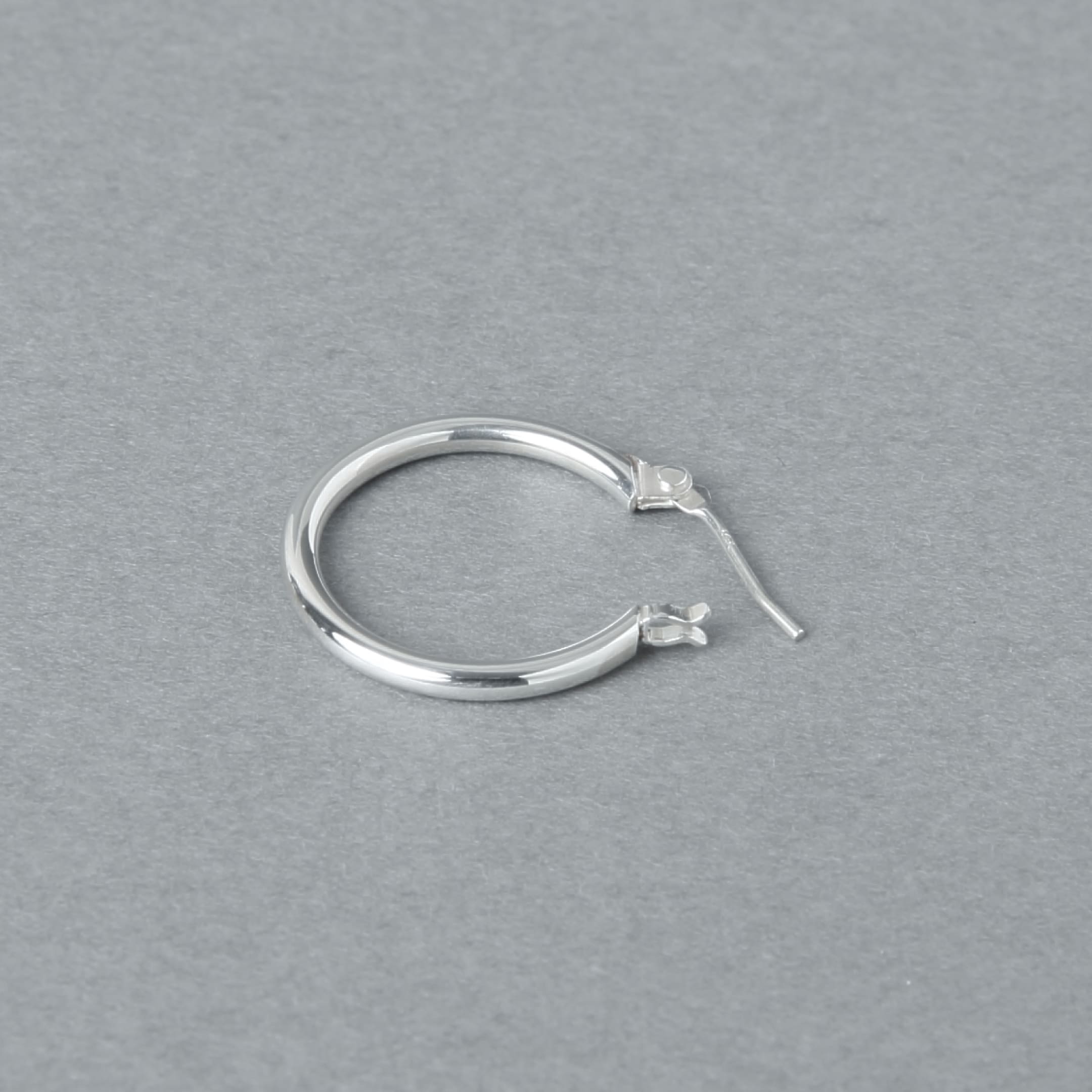 シルバー925 フープピアス | 25-E-027