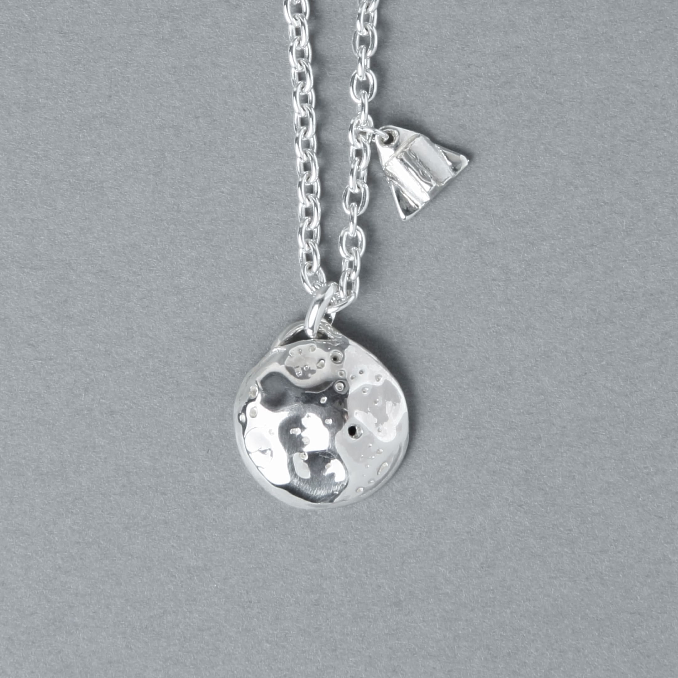 Silver 925 Pendant Necklace with 40cm Chain | 22-N-003-40