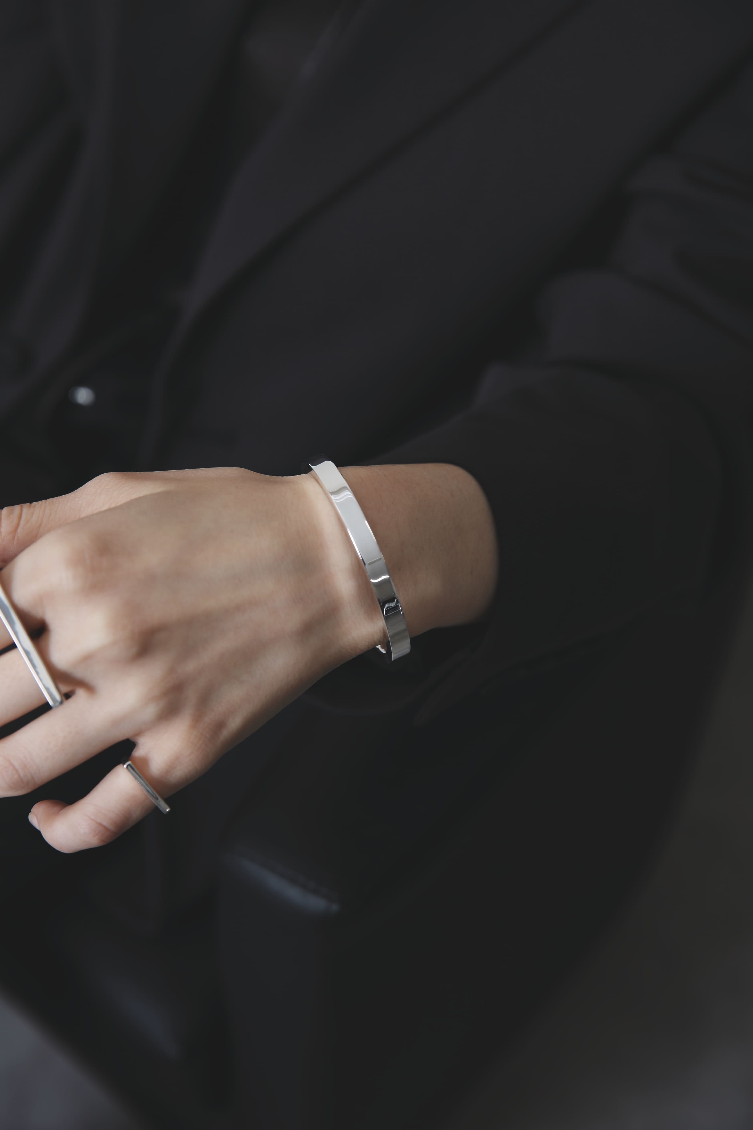 シルバー925 バングル|幅6mm|22-B-007