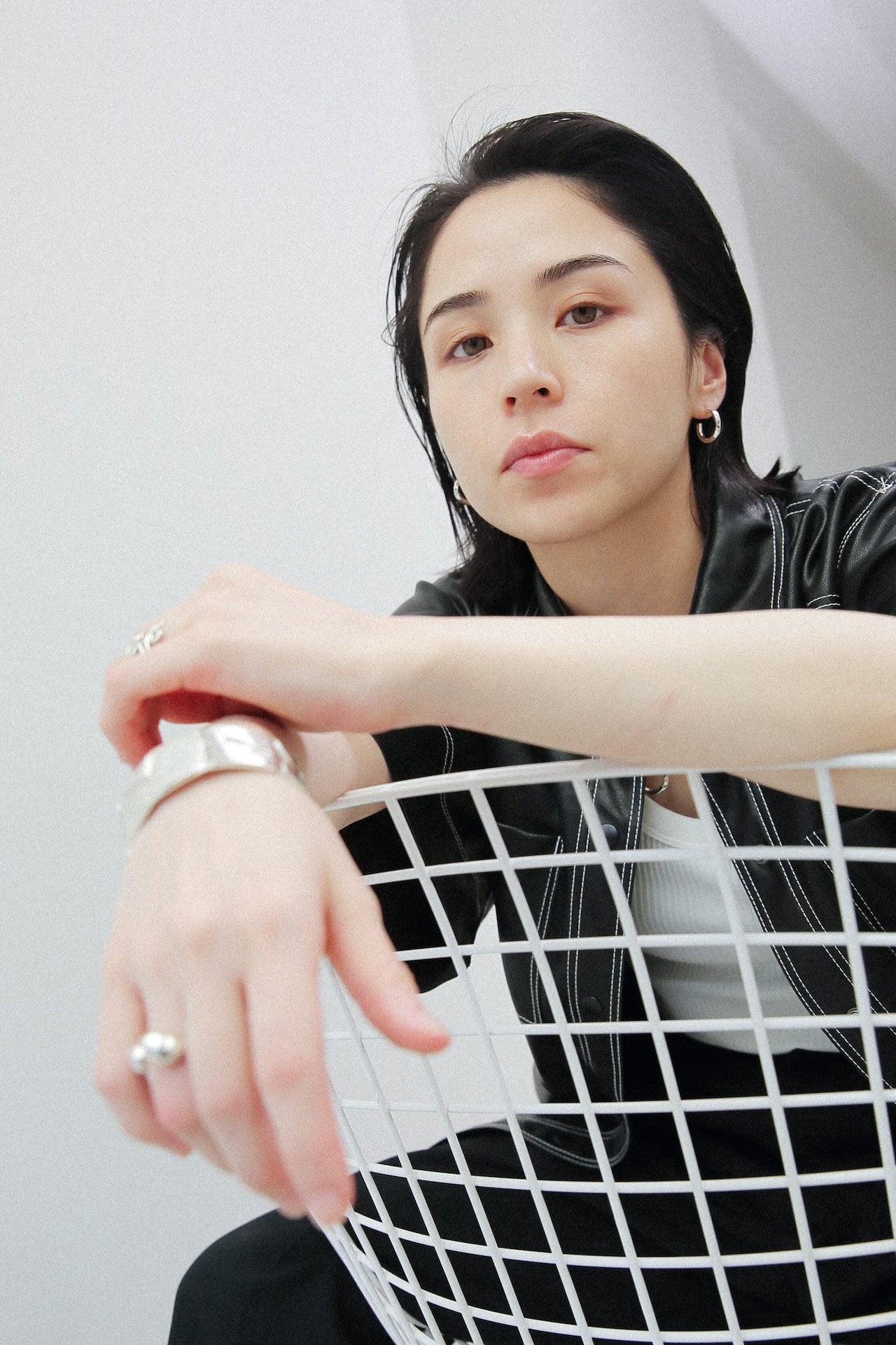 シルバー925 フープピアス | 22-E-019