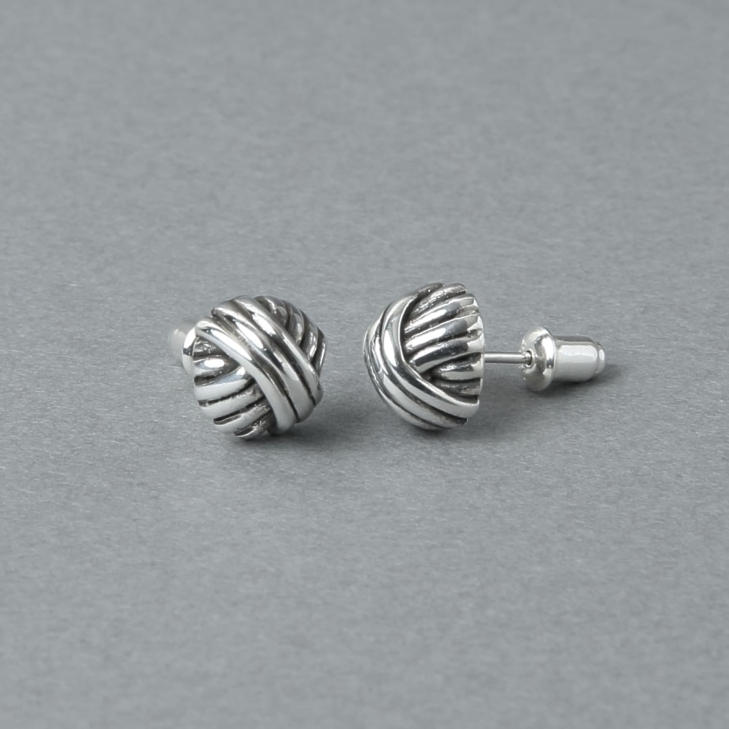 シルバー925 ピアス いぶし加工あり | 24-E-023