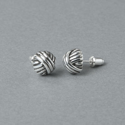 シルバー925 ピアス いぶし加工あり | 24-E-023