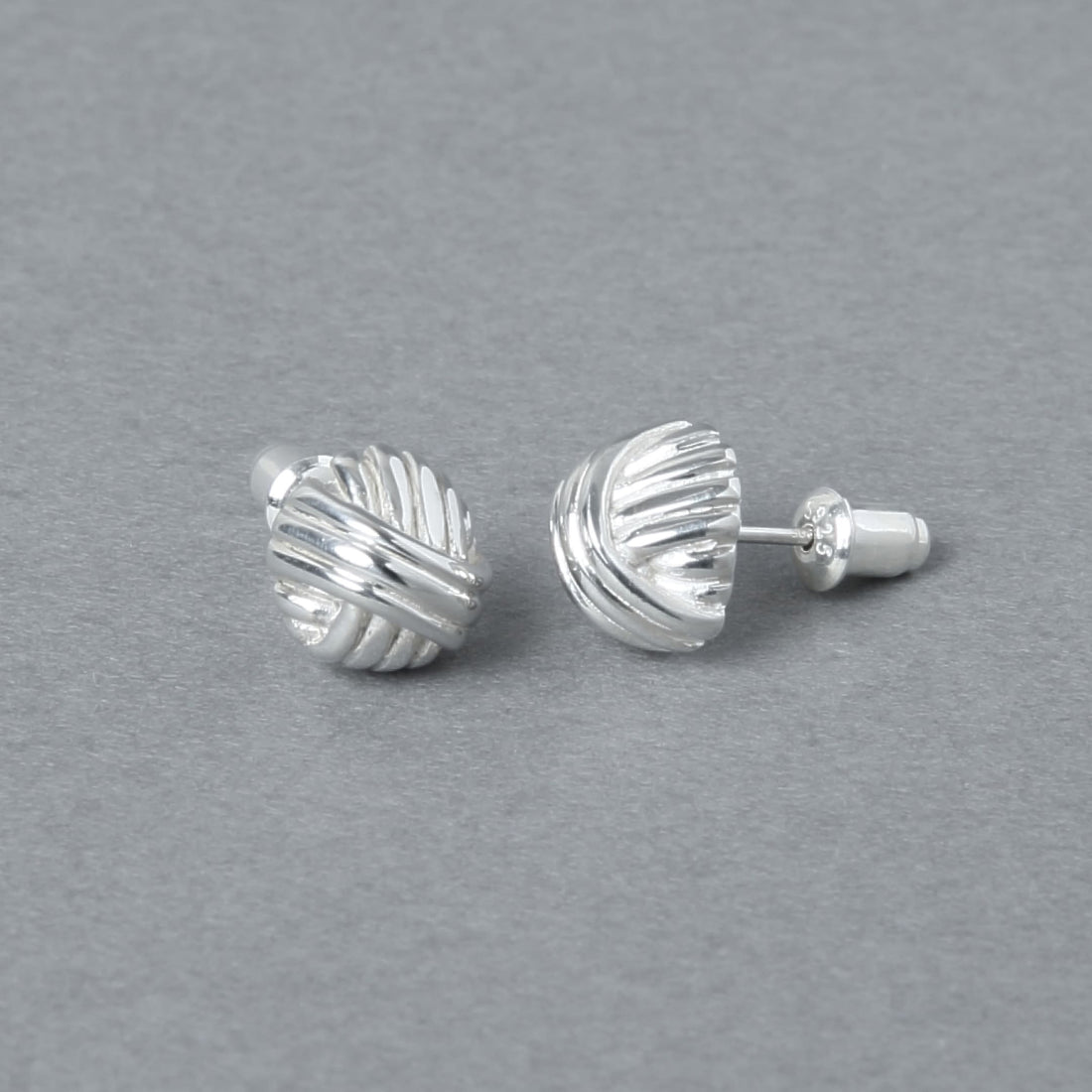 シルバー925 ピアス いぶし加工なし | 24-E-024