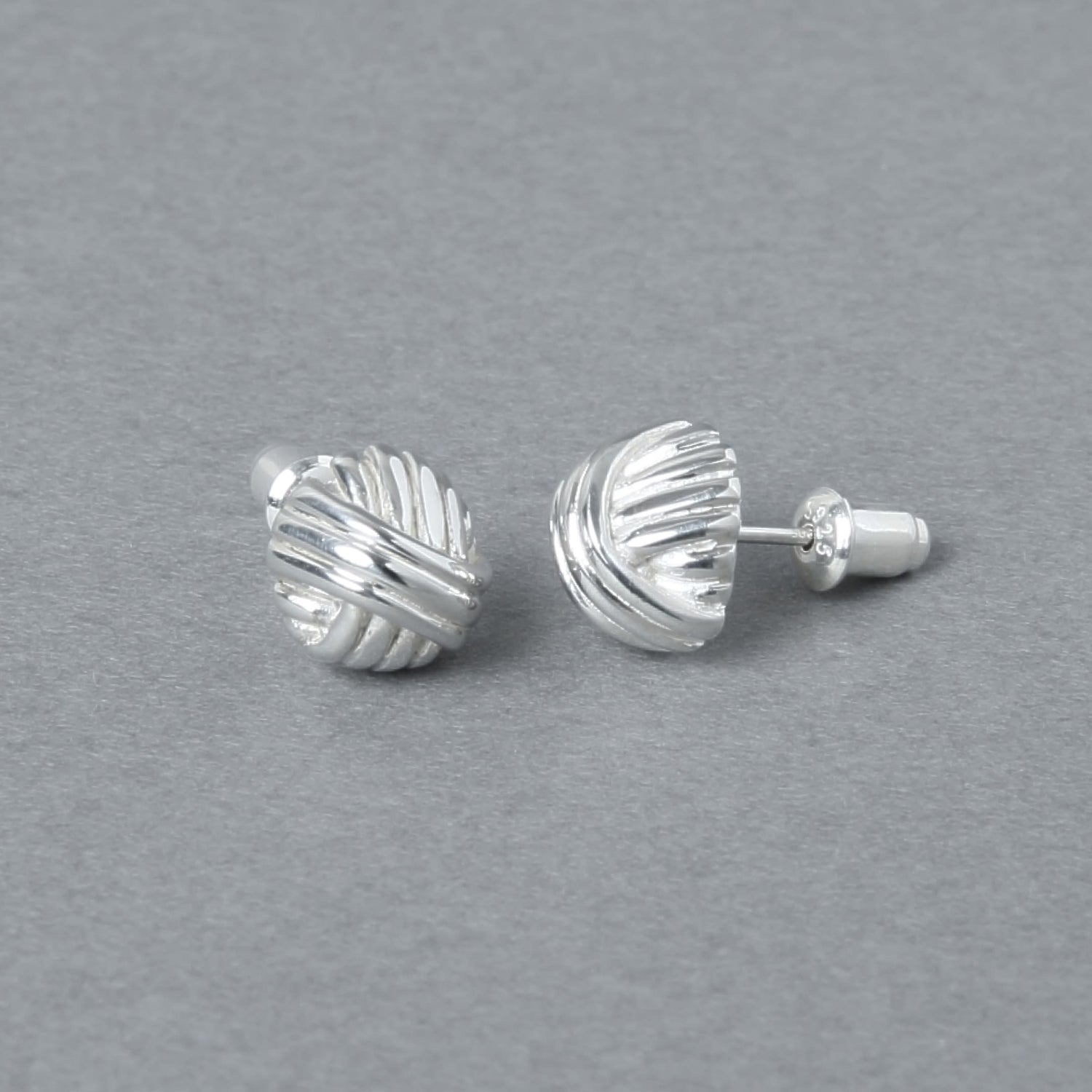 シルバー925 ピアス いぶし加工なし | 24-E-024