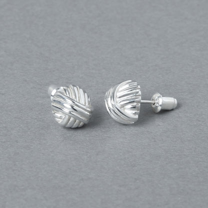 シルバー925 ピアス いぶし加工なし | 24-E-024