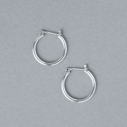 シルバー925 フープピアス | 25-E-027