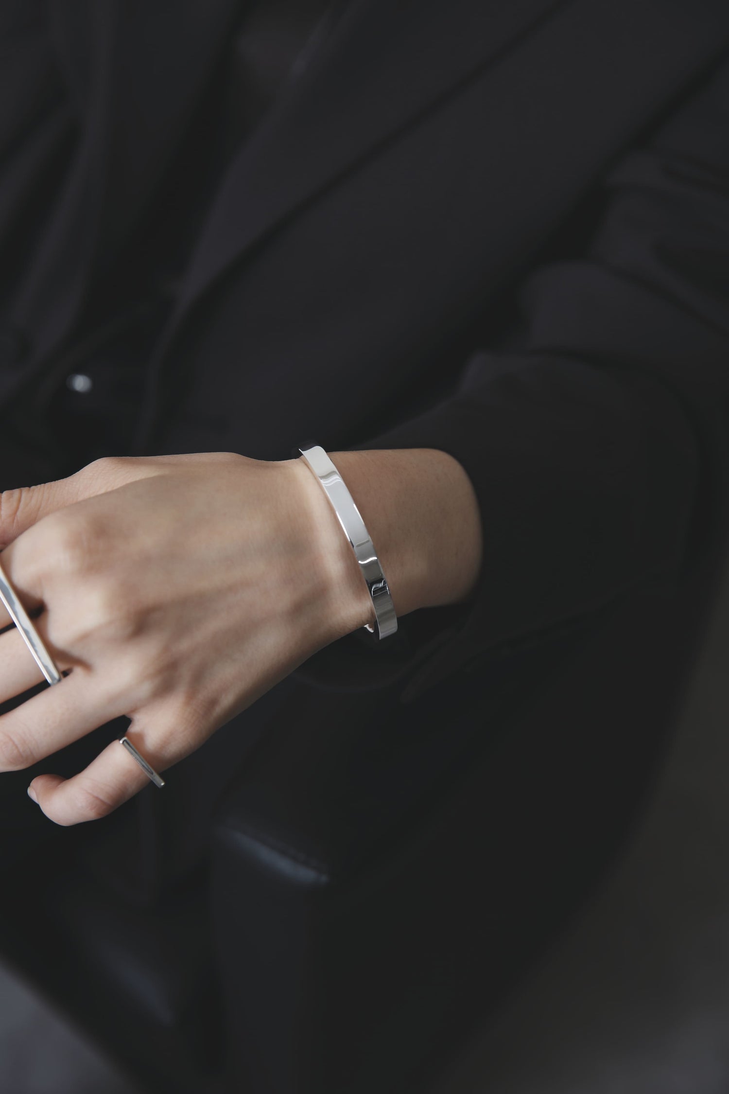 シルバー925 バングル｜幅6mm｜22-B-007