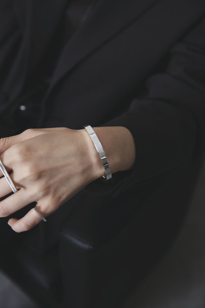 シルバー925 バングル｜幅6mm｜22-B-007