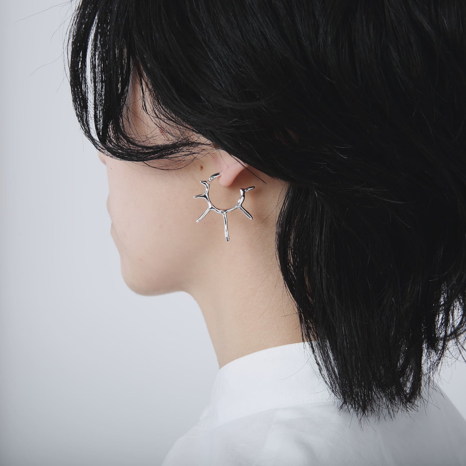 Silver 925 Hoop Earrings | 23-E-021