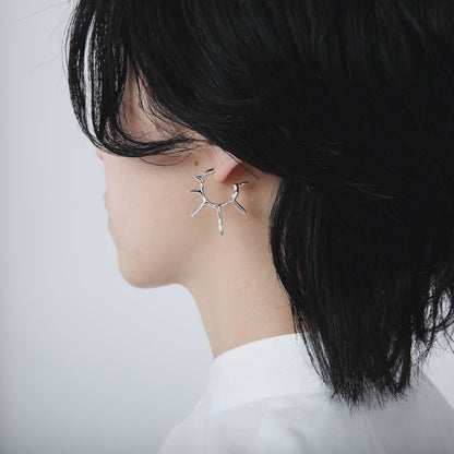 Silver 925 Hoop Earrings | 23-E-021