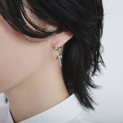 Silver 925 Hoop Earrings | 23-E-021