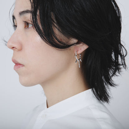 Silver 925 Hoop Earrings | 23-E-021