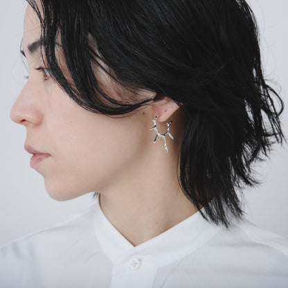 Silver 925 Hoop Earrings | 23-E-021