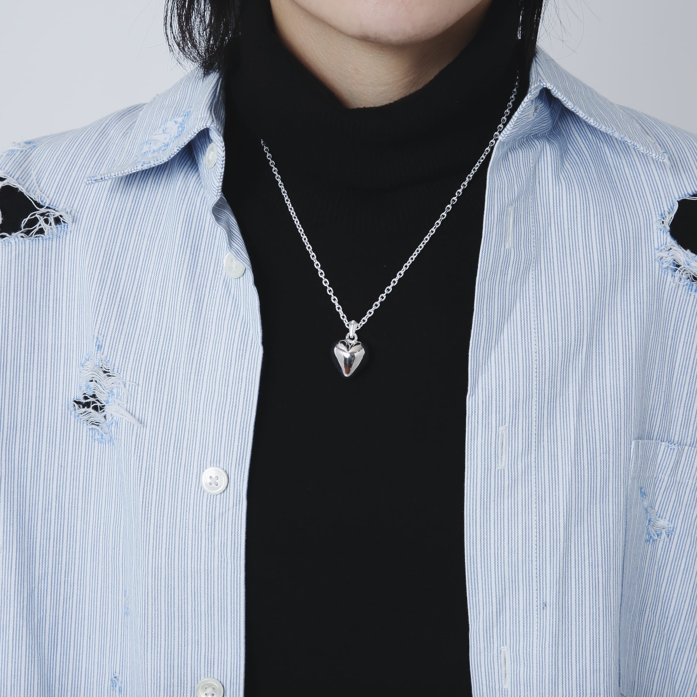 シルバー　ネックレス　925 シルバー925 チェーンネックレス 6面カット ダブル喜平チェーン