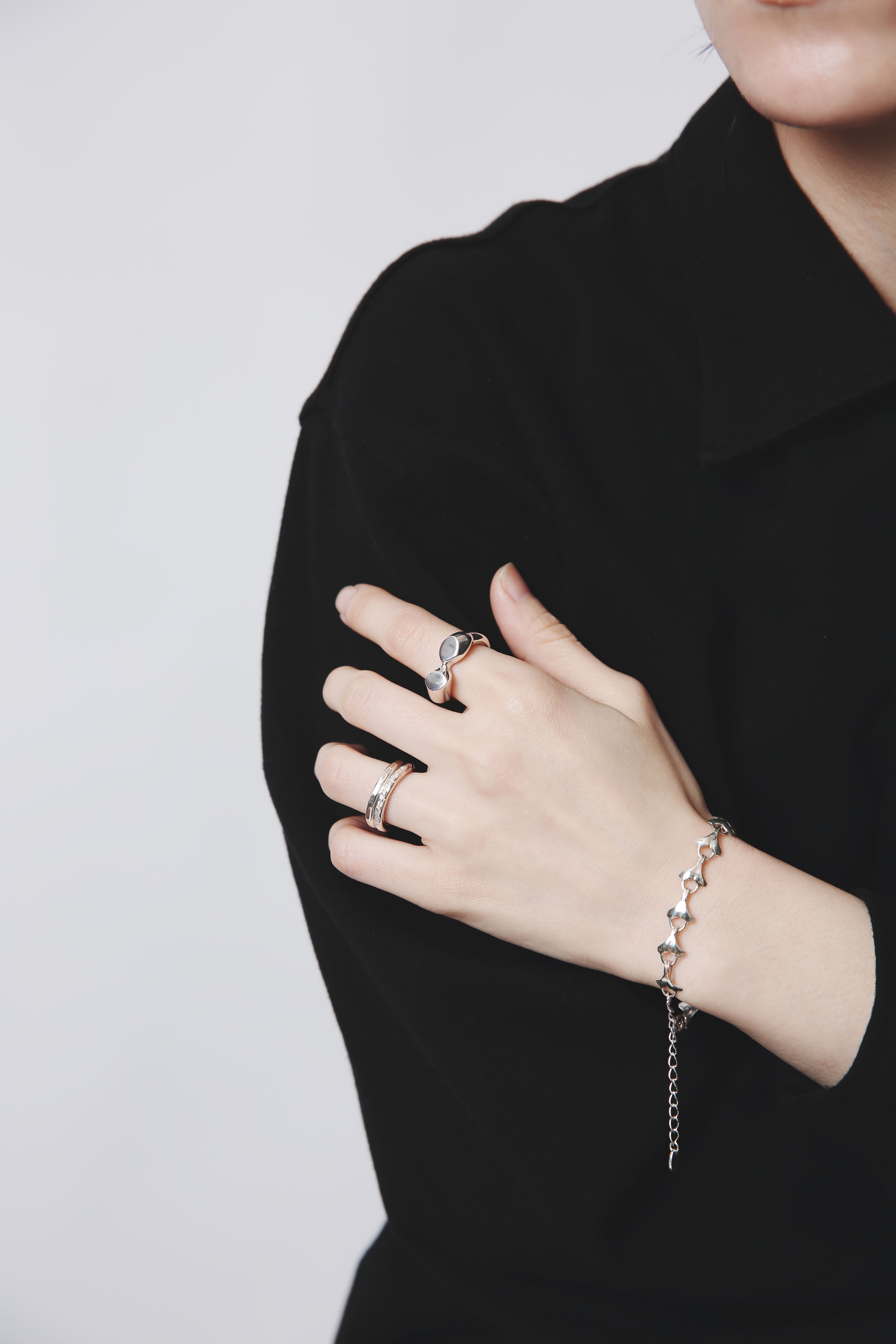 【新品未使用】【購入証明書付】GARNIブレスレット シルバーギフトラッピング付 ブレスレット レディース シルバー925 sv925 銀 テンプルクロス b6036-w