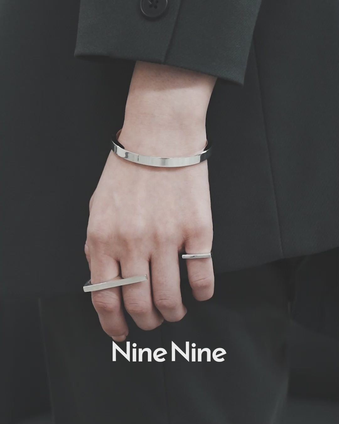 Silver 925 Bangle | Width 6mm | 22-B-007