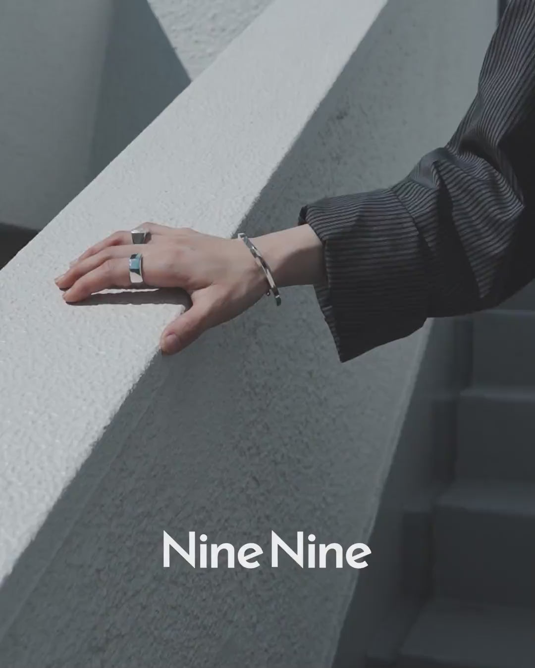 シルバー925 バングル ｜幅4mm｜21-B-004